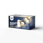 Pasikraunančios nuo saulės lemputės LED Frosted Balls SFB61 6,5m Forever Light, 30 kamuoliukų, &scaron;iltos baltos tono