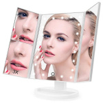 Kosmetinis veidrodis su LED ap&scaron;vietimu ir priartinimu