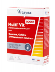 Maisto papildas Vitavea Gvaraninė paulinija, kofeinas, 19 vitaminų irmineralai, 30 kapsulių