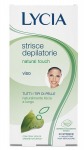 Depiliacinės va&scaron;ko juostelės veidui (visų tipų odai) Lycia Natural Touch 20 vnt.