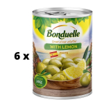 Žaliosios alyvuogės Bonduelle su citrina, 300g x 6 vnt.