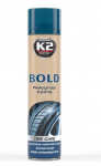 Aerozolinis padangų blizgiklis K2 Bold, 600 ml