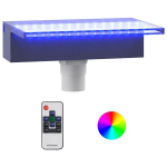 Krioklys su įvairių spalvų led lemputėmis, 30 cm