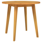 Sodo stalas vidaXL, rudas