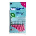 Tepe tarpdančių &scaron;epetėliai 0,4 mm, rožiniai, 8 vnt.