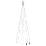 Kalėdų eglutė su kuoliuku, 310 LED, 300cm