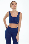 Sportinė liemenėlė moterims Sports Bra Impulse, mėlynos spalvos, XL