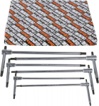 Beta 951/s6: 6 vnt. T formos &scaron;e&scaron;iabriauniai raktai, 2.5-8 mm