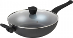 Russell Hobbs wok keptuvė su dangčiu Pearlised, 28 cm