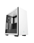 Deepcool MID TOWER CASE CH510, &scaron;oninis langas, Baltas Mid-Tower maitinimo &scaron;altinis komplekte Ne