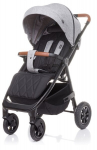 Vežimėlis 4Baby Stinger Air, Light Grey
