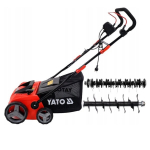 Elektrinis skarifikatorius ir aeratorius 2in1 1800W 38 cm darbinis plotis 45 l surinktuvas 5 pakopų gylio reguliavimas 230&ndash;240V YT-84840 YATO