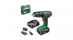 Bosch EasyImpact 18V40 smūginis gręžtuvas su atsuktuvo funkcija + (2x 2,0Ah akumuliatoriai) + AL18V-20 įkroviklis ne&scaron;iojimo dėkle