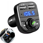 FM bluetooth siųstuVas &ndash; įkroviklis su 2x USB, SD, MP3