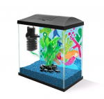 Dekoratyvinis akvariumas Aquael Leddy Mini 35 19 L, juodas, su įranga