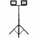 Schmith LED prožektorius 2x50W plonas su juodu trikoju