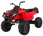 Transporto priemonė Keturratis XL ATV, nuotolinio valdymo pultas 2 4 GHZ Raudona