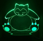 Vaiki&scaron;kas &scaron;viestuvas 3D Led Pokemon