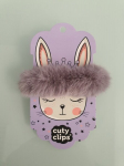 Plaukų gumytė Cuty Clips, Pūkuotas triu&scaron;is, Nr.14, 1 vnt.
