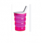 Sandarus puodelis gėrimams, 200 ml, rožinis
