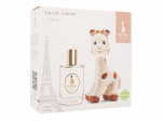 Rinkinys: kvapusis vanduo vaikams nuo 5 metų Sophie la Giraffe Coffret Eau de Toilette 100 ml + žavingas pliu&scaron;inis žaislas