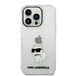 Karl Lagerfeld IML Choupette NFT iPhone 14 Pro Transparent