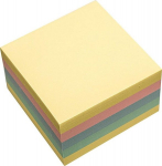 Pasteliniai lipnūs lapeliai 75x75mm, 450 vnt.