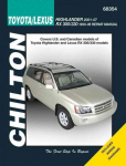 Toyota Highlander & Lexus Rx-330 99-07 (Chilton): 99-07