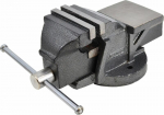 Sukamas metalo apdirbimo spaustuvas su priekalu 150mm