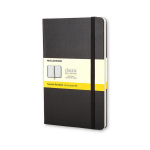 Moleskine Classic užra&scaron;ų knygutė L tinklelio formos, kietais vir&scaron;eliais, juoda