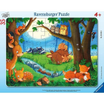 Didelių dalelių dėlionė Ravensburger Miegantys gyvūnai, 35 d.