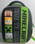 Mokyklinė kuprinė Astra Minecraft, įvairių spalvų