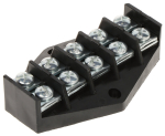 Jungtis PP, 5x2.5mm2, juoda, (10)