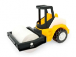 Wader Tech Truck automobilius, geltona, balta spalva, 24 cm