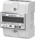 3 fazių energijos skaitiklis 80a su Rs-485