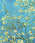 Užra&scaron;ų knygutė Almond Blossom Peter Pauper Press, 18,5x23 cm