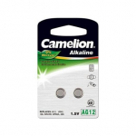 Alkaline AG 12 / LR43 / 386 / 186 baterijos &bdquo;BE SUBARSTYMO&ldquo; CAMELION 2 vnt. pakuotėje