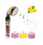 Du&scaron;o galvutė su jonizacijos funkcija ir C vitaminu, skaidri, 22x6.5cm