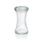 Weck stiklainiai su dangteliais, 200ml, 6 vnt.