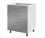 Pastatoma spintelė Liveo Tiffany T20/D60S3, 60 cm, pilka