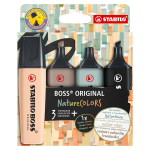 Boss Original Naturecolors ry&scaron;kiklis 4 vnt. - Stabilo