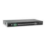 LevelOne GTL-2872 Valdomas L3 Tinklo Jungiklis, 10G, 16000 Adresai, 128 Gbit/s, Juodas