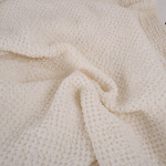 Norravilla lininis rank&scaron;luostis Waffle White, 100x165 cm