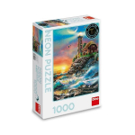 Tamsoje &scaron;vytinti dėlionė Dino, 1000d.