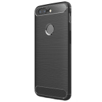 &bdquo;Mofi&ldquo; Carbon kieto silikono (TPU) dėklas - juodas (OnePlus 5T)