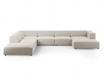 Mink&scaron;tas kampas Cosmopolitan Design Arendal, smėlio spalvos