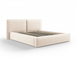 Lova Cosmopolitan Design Arendal, 160x200 cm, smėlio spalvos