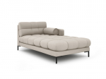&Scaron;ezlongas Cosmopolitan Design Bali, smėlio spalvos