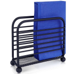 Metalinis servetėlių laikiklis - Vilde, juodas