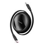I&scaron;traukiamas USB-C laidas Baseus Free2Draw Mini 100W, 1m, juodas